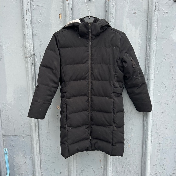 Columbia Youth Girls Black Puffer Down Filled Jacket Size7/8 - Picture 1 of 12